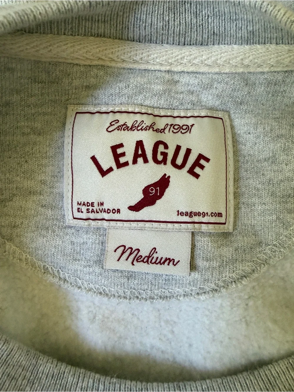 UCLA Bruins League Gray Crewneck Sweatshirt - Picture 2 of 5